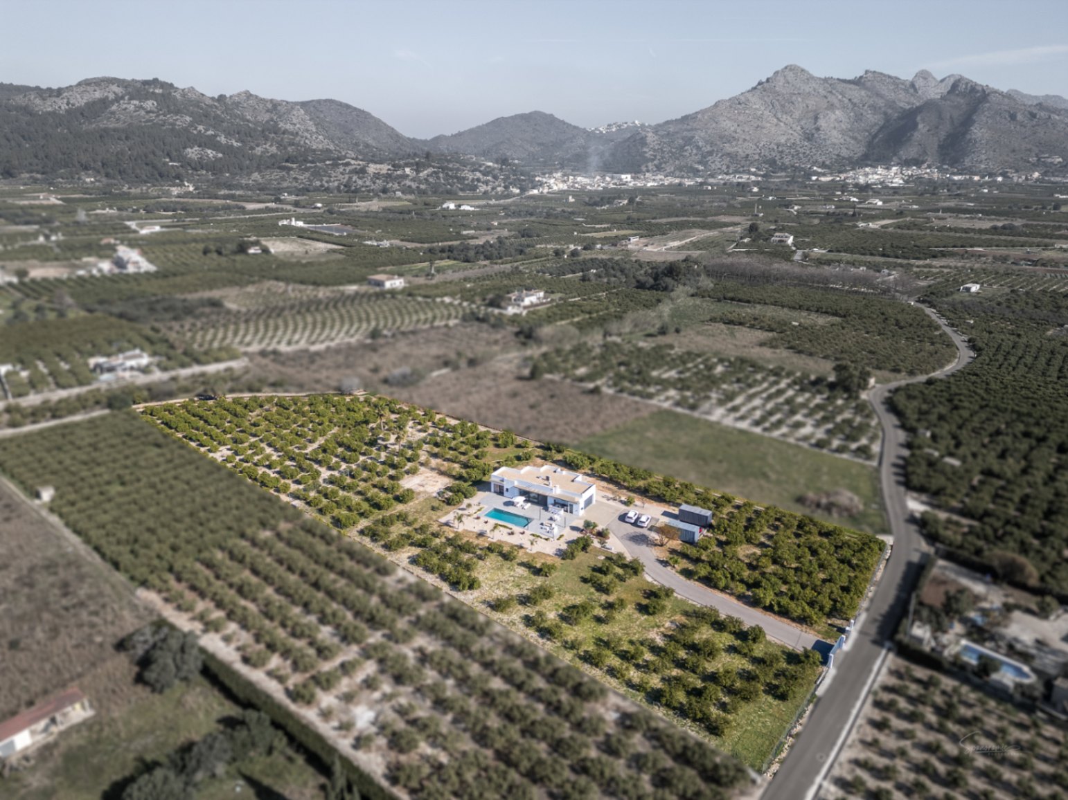 Villa contemporánea de lujo en el Valle de Orba