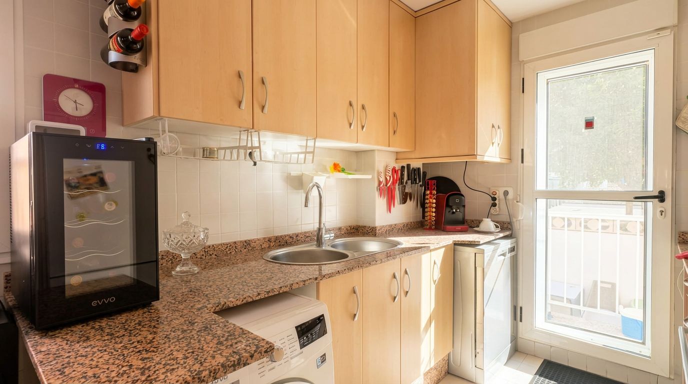 Single-family house in El Verger with a communal pool, garden, and plenty of light.