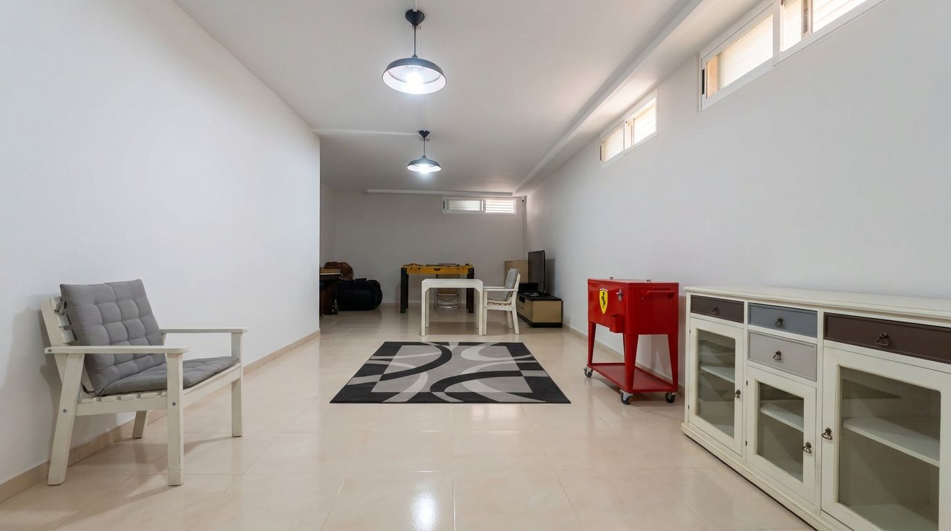 Single-family house in El Verger with a communal pool, garden, and plenty of light.